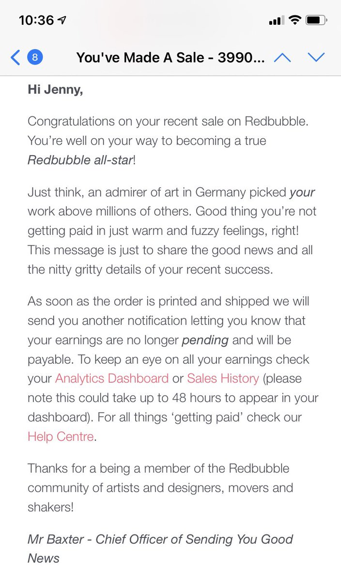 Excuse me while I ugly cry. But thank you so much to my buyer all way from Germany! You have no idea how much it means to me. ❤️ P.S. Hope everyone is safe and well during this time.