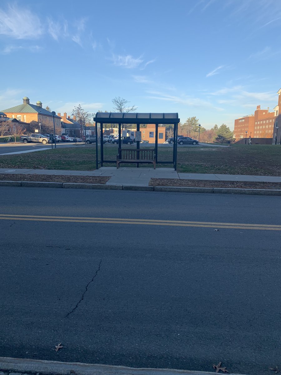 Seeing this artwork made me wonder if ancient peoples had any large structures such as these which had no definable purpose. How will future archaeologists classify these pieces? Walking around campus, I also came across this fire-hydrant, bus stop, and bike rack. /2
