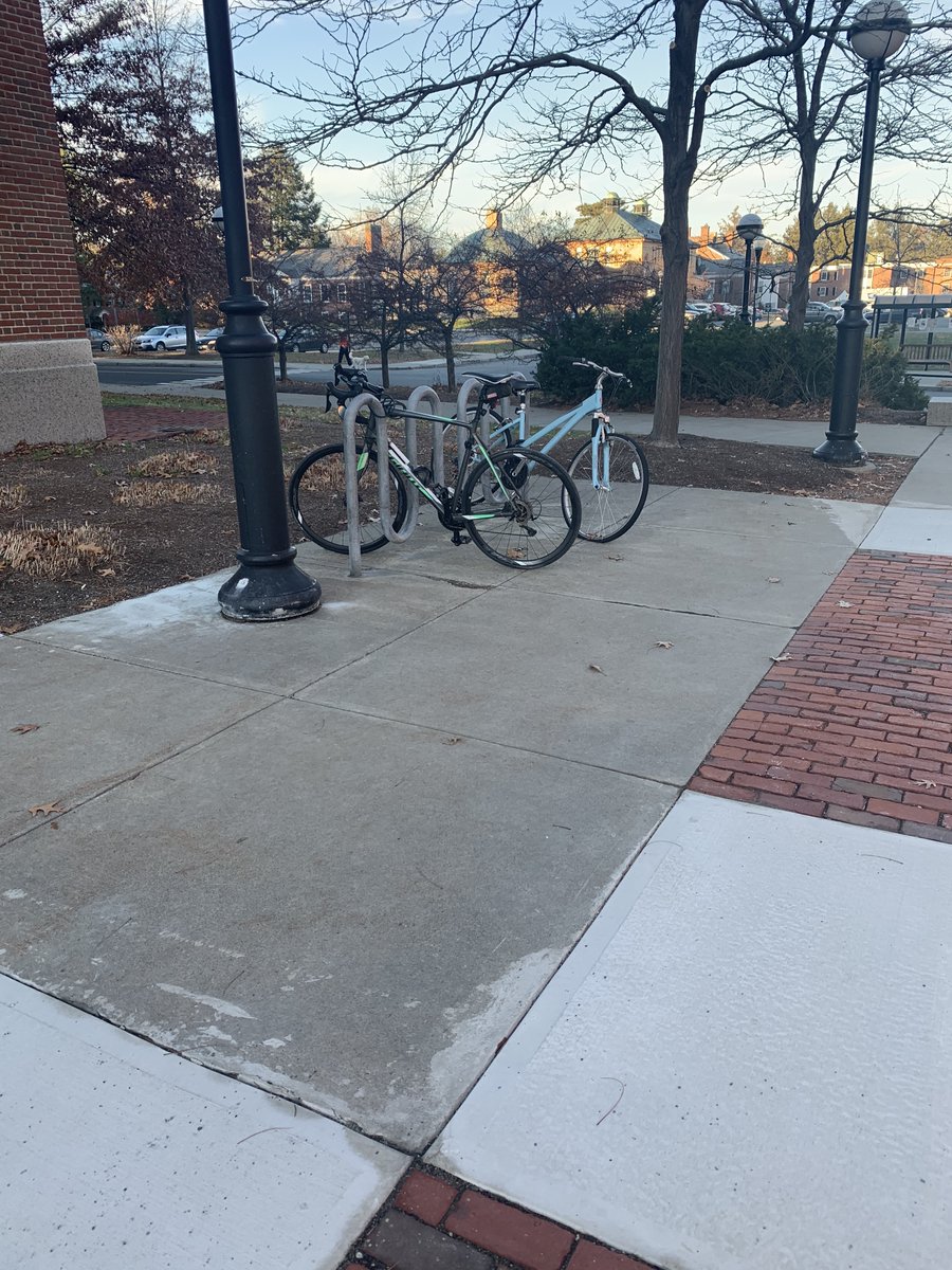 Seeing this artwork made me wonder if ancient peoples had any large structures such as these which had no definable purpose. How will future archaeologists classify these pieces? Walking around campus, I also came across this fire-hydrant, bus stop, and bike rack. /2