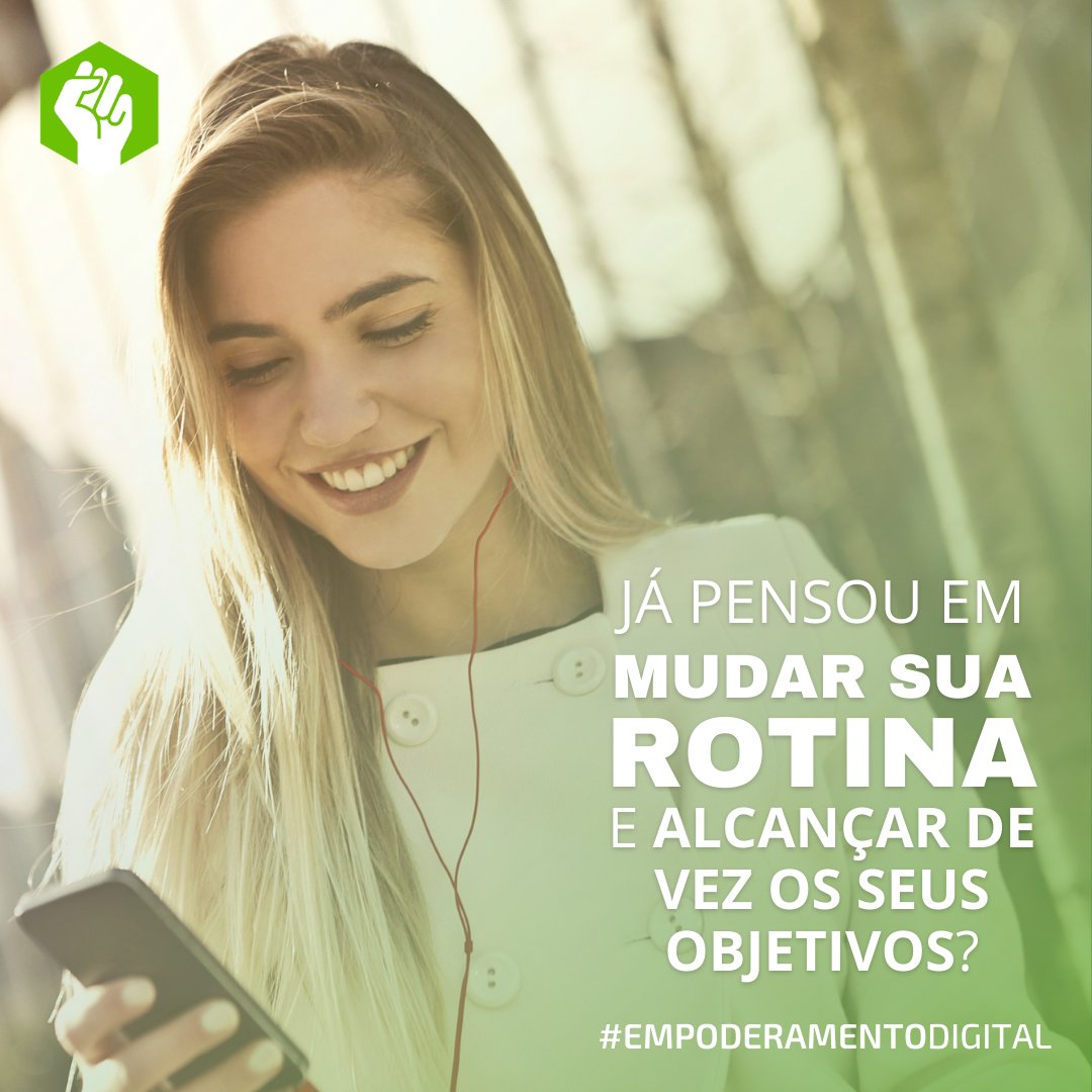 Empoderamento's tweet image. Eu se alguém te dissesse que você pode mudar sua vida pra melhor ainda hoje, e conquistar MESMO essa tal liberdade financeira que tanto falam por aí? 
Basta aprender a MUDAR SUA ROTINA e colocar em prática o que estiver aprendendo. 
Quer saber mais? » bit.ly/MudeSuaRotina-…