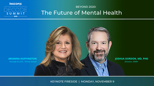 sophieokolo's tweet photo. .@ariannahuff: "Gratitude is the greatest antidote to #stress." #DECODE2020 #Keynote @thrive @NIMHDirector https://t.co/VWxVwz5odd