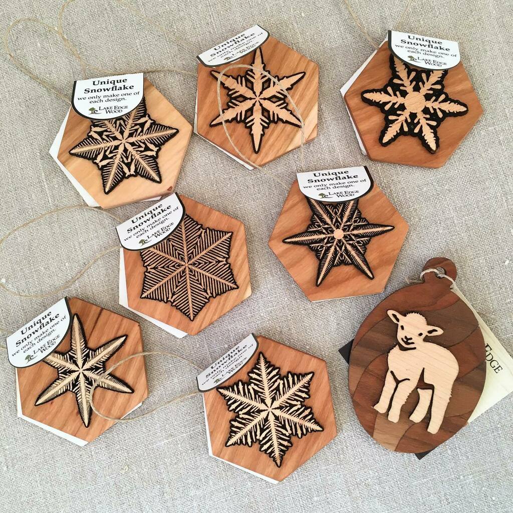 lakeedgewoodca's tweet photo. Snowflakes of the day includes our last lamb ornament. Thereβs a few more on the @topsyfarms website if you need one of those! #snowflakeaday
.
.
.
.
.
#shopLocalSEO #amherstislandmade #woodart #woodartist #madeincanada #canadianwood #woodwork #wo⦠https://t.co/KKnzdUq2lt https://t.co/CUFCBFFpfD