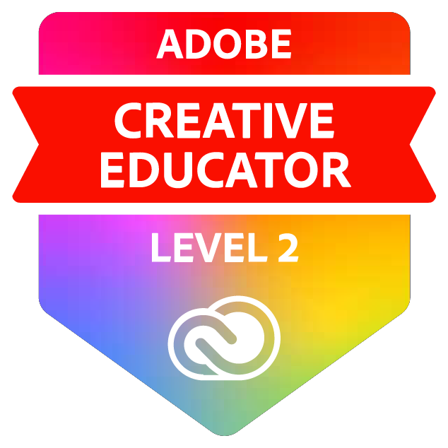 JBennettJSY's tweet photo. Really pleased to have completed and been awarded the Adobe Creative Educator Level 2. Thank you @AdobeForEdu @AdobeSpark and @Adobe for the inspiration and opportunity. #JSYMEC @AdGrocott @katielefeuvre @NeilSelby6 https://t.co/v85JOHisqQ
