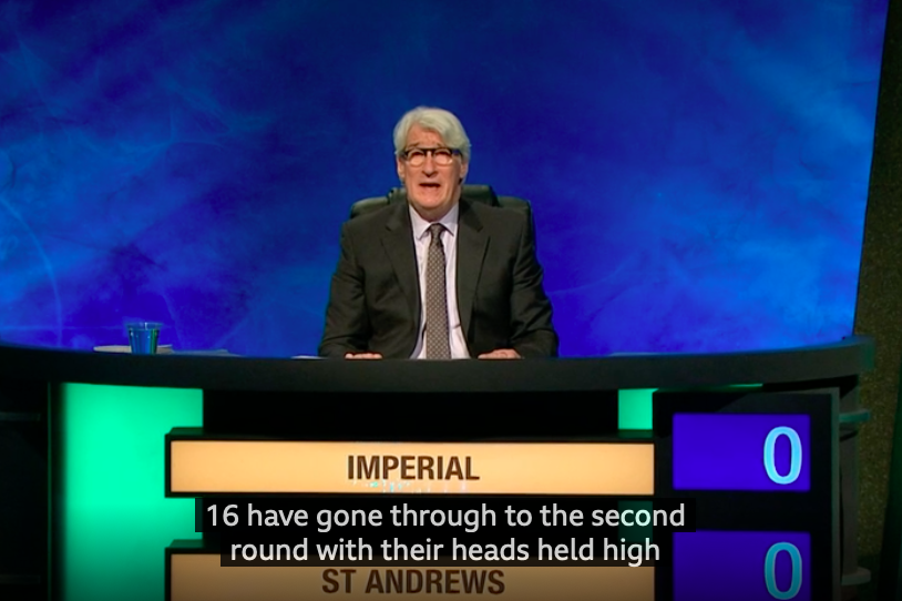 bonnijee's tweet photo. Well, he's not wrong... 😥 #universitychallenge #monkman #stillbitter https://t.co/fxwZKsrdSb