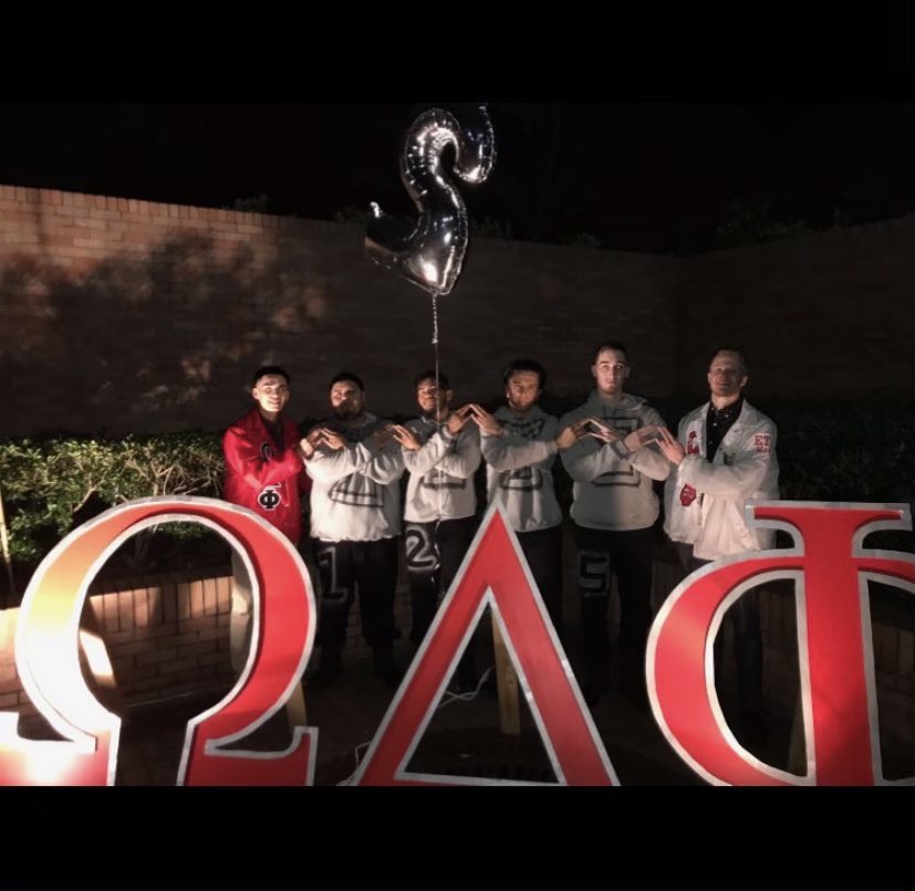 eta_knights's tweet image. We would like to wish a happy knightanniversary to Sigma line of fall 19🛡⚔️ #Sigmaline #Etaknights #ODPhi  #SHSU #1year