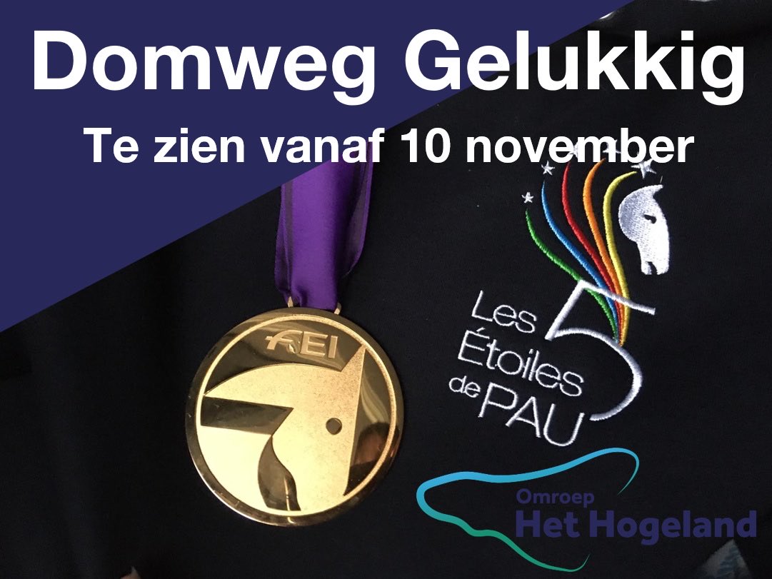 Weet jij wat we hier op deze foto zien? Dinsdag in het programma Domweg Gelukkig op Omroep Het Hogeland TV nemen we je mee in de paardensport. Zoals je ziet is er goud gewonnen! Kijk om 19:30 uur naar Omroep Het Hogeland TV. Ziggo kanaal 44 en KPN kanaal 1479. #Hogeland