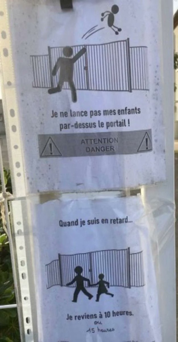 Mediavenir's tweet image. 🇫🇷 FLASH - Le lancer d'#élèves est désormais interdit à l'école primaire de La Trillade, à #Avignon. Des parents d'#enfants en retard les avaient jetés par dessus le portail. (La Provence) #ecoles
