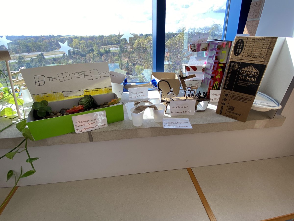 southdearborncs's tweet photo. South Dearborn Middle School Agriculture Students recently learned about nutrient management practices and conserving water so we can grow more crops on less land. They devised a plan to make farming more sustainable with the concepts they learned. Here are some creations. https://t.co/Z15UhwiInI