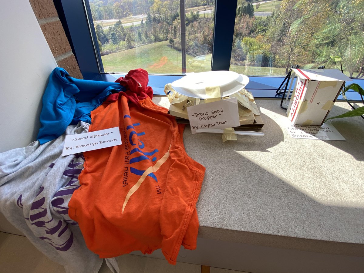 southdearborncs's tweet photo. South Dearborn Middle School Agriculture Students recently learned about nutrient management practices and conserving water so we can grow more crops on less land. They devised a plan to make farming more sustainable with the concepts they learned. Here are some creations. https://t.co/Z15UhwiInI