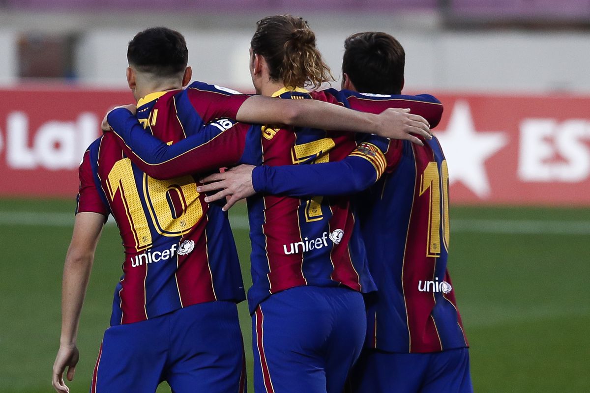 LA LIGAFC Barcelona 5-2 Real Betis Another match with some absolutely superb fiLnishing on display, as well as Lionel Messi finally ending his drought of open play goals.