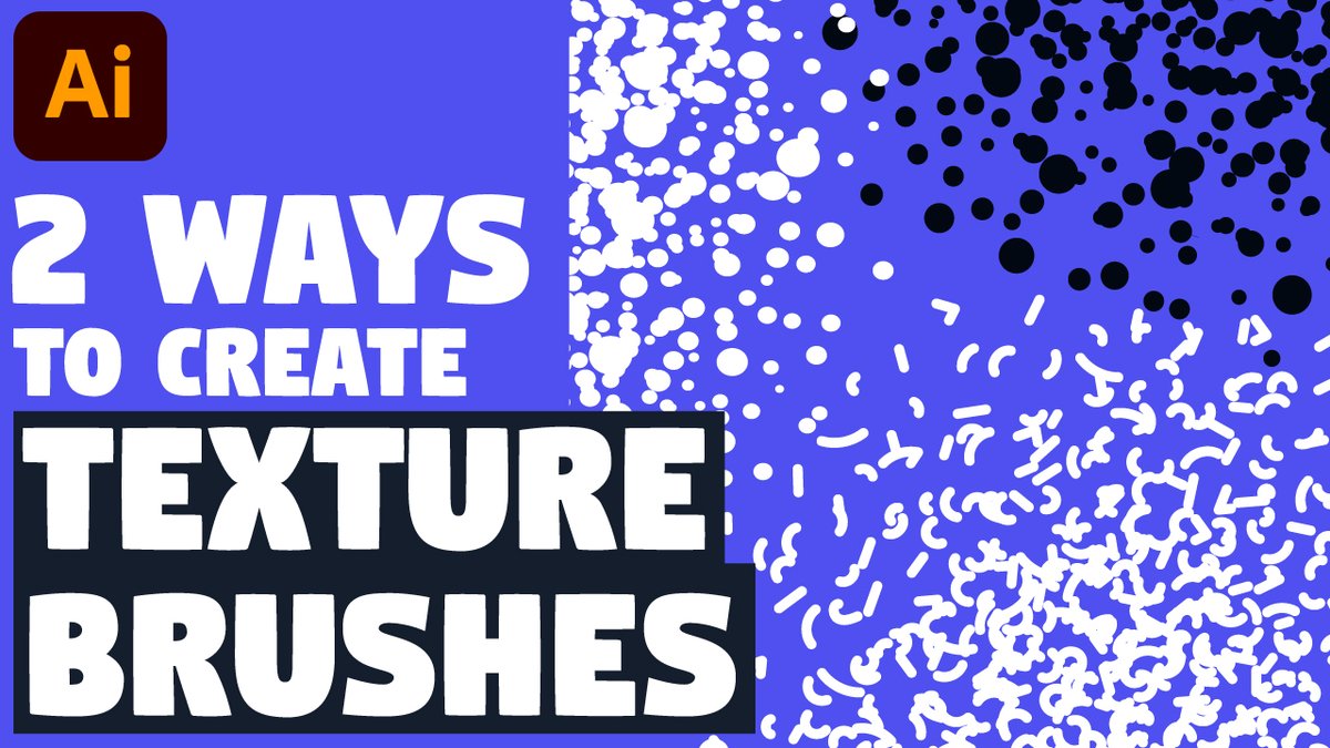 tt_tutorials's tweet photo. NEW TUTORIAL! Learn 2 ways to create your own grain texture brush in Adobe Illustrator.
https://t.co/acLcdO08lP
@AdobeDesign #AdobeIllustrator #illustrator
#illustration #loveillustration #vectorillustration
#vector #texture #tutorials #illustration #YouTube #texturebrush https://t.co/elEj79qu7W