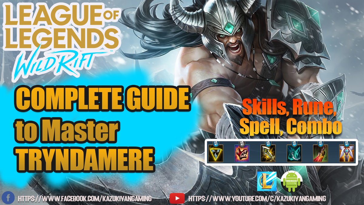 AndroidCrawlFix's tweet image. How To Play TRYNDAMERE Skills, Combo, Spell, Runes, Build for Beginners ... youtu.be/mqG98KXm6R4 via @YouTube