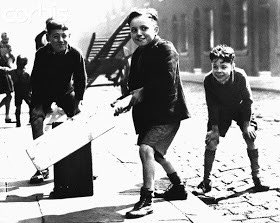 1936: Trial begins of 200 Play Streets in Manchester and Salford (they were pioneering people-friendly streets even back then).1950s: Play streets become popular government policy, often championed by local women to retain and promote community spirit and cohesion.