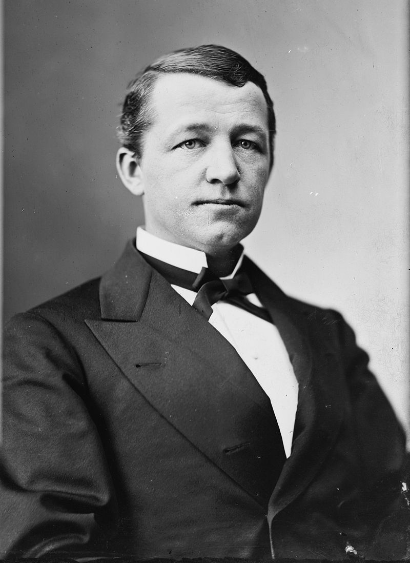 3. The second instance occurred in December 1880, when Secretary of the Navy Richard W. Thompson resigned to take a cushy gig with the Panama Company. Hayes, who had pledged to only serve one term, appointed Nathan Goff Jr. as the new Secretary of the Navy.