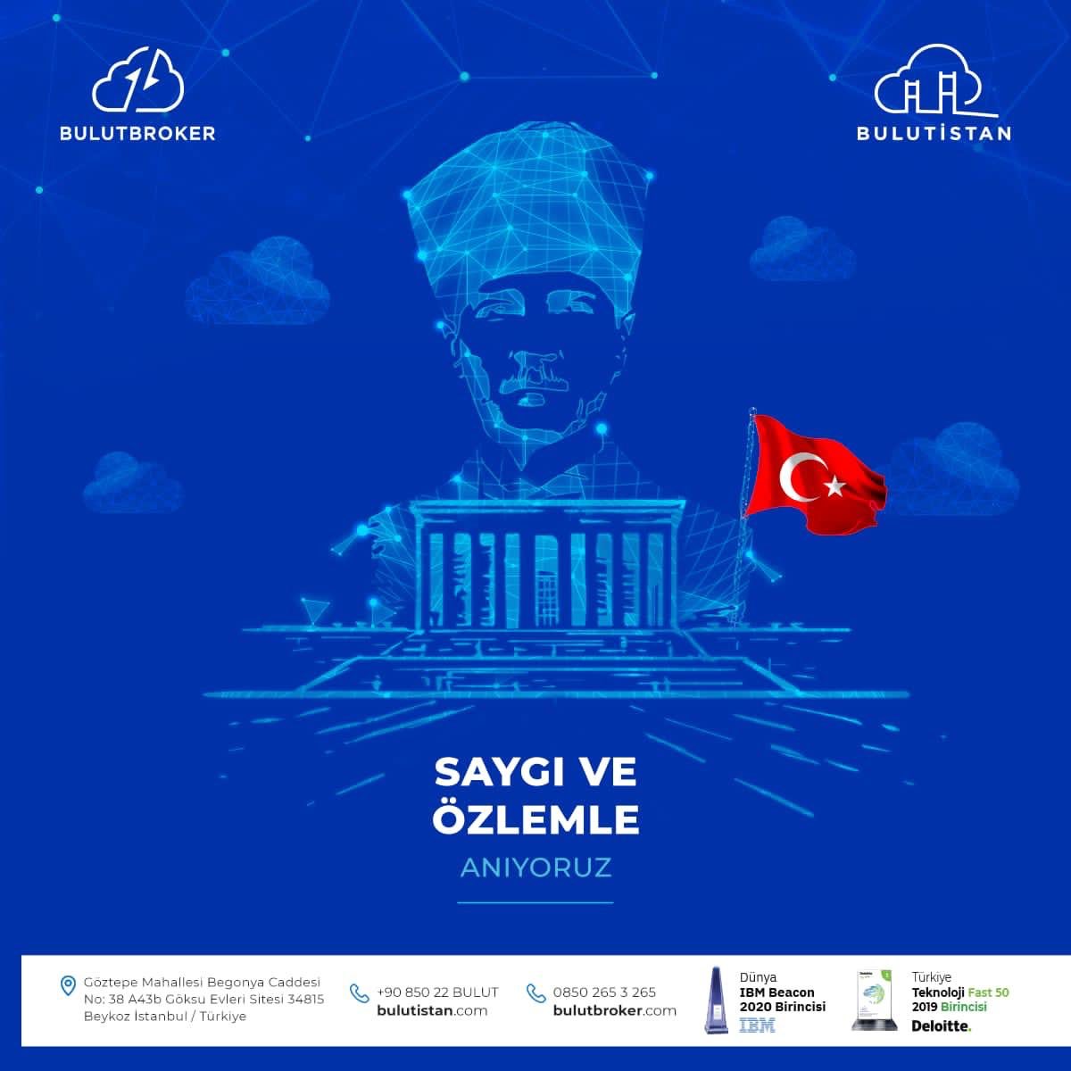 Her 10 Kasım'da olduğu gibi bugünde Atatürk'e olan bağlılığımızı ve sevgimizi ortak düşünce ve duygularla bir kez daha dile getiriyor, büyük önderimizi özlemle anıyoruz. #10kasim