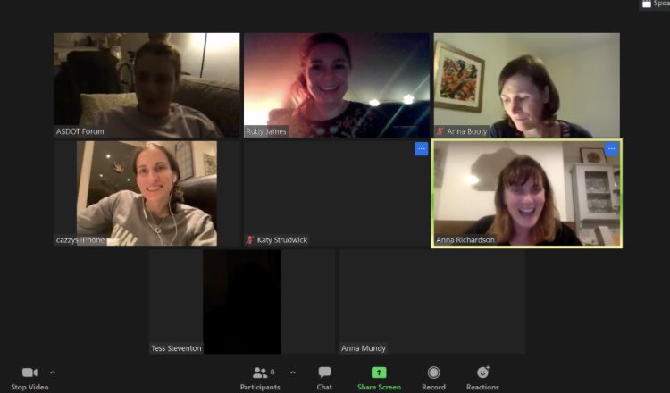 CYPFAutismForum's tweet photo. Here’s a screenshot of our CYPF ASD Forum committee meeting this evening! We have lots of interesting virtual events planned to run over the next 9 months, more info to follow... #afrid #feeding #autism #comorbidities #adhd #introception #puberty #sexuality #relationships https://t.co/PastrVGOxq