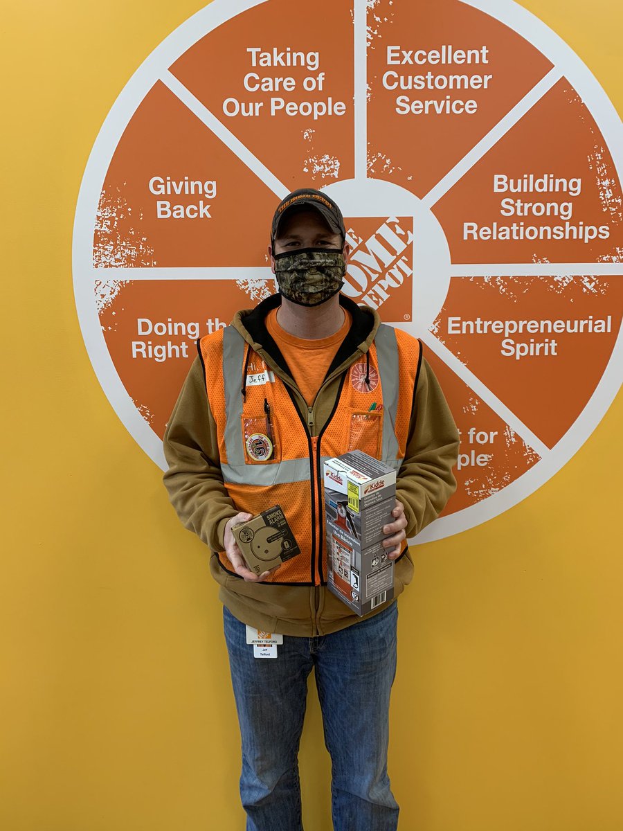 One of our October #firesafety winners was Jeff! Thanks Jeff for your participation and fire safety knowledge!