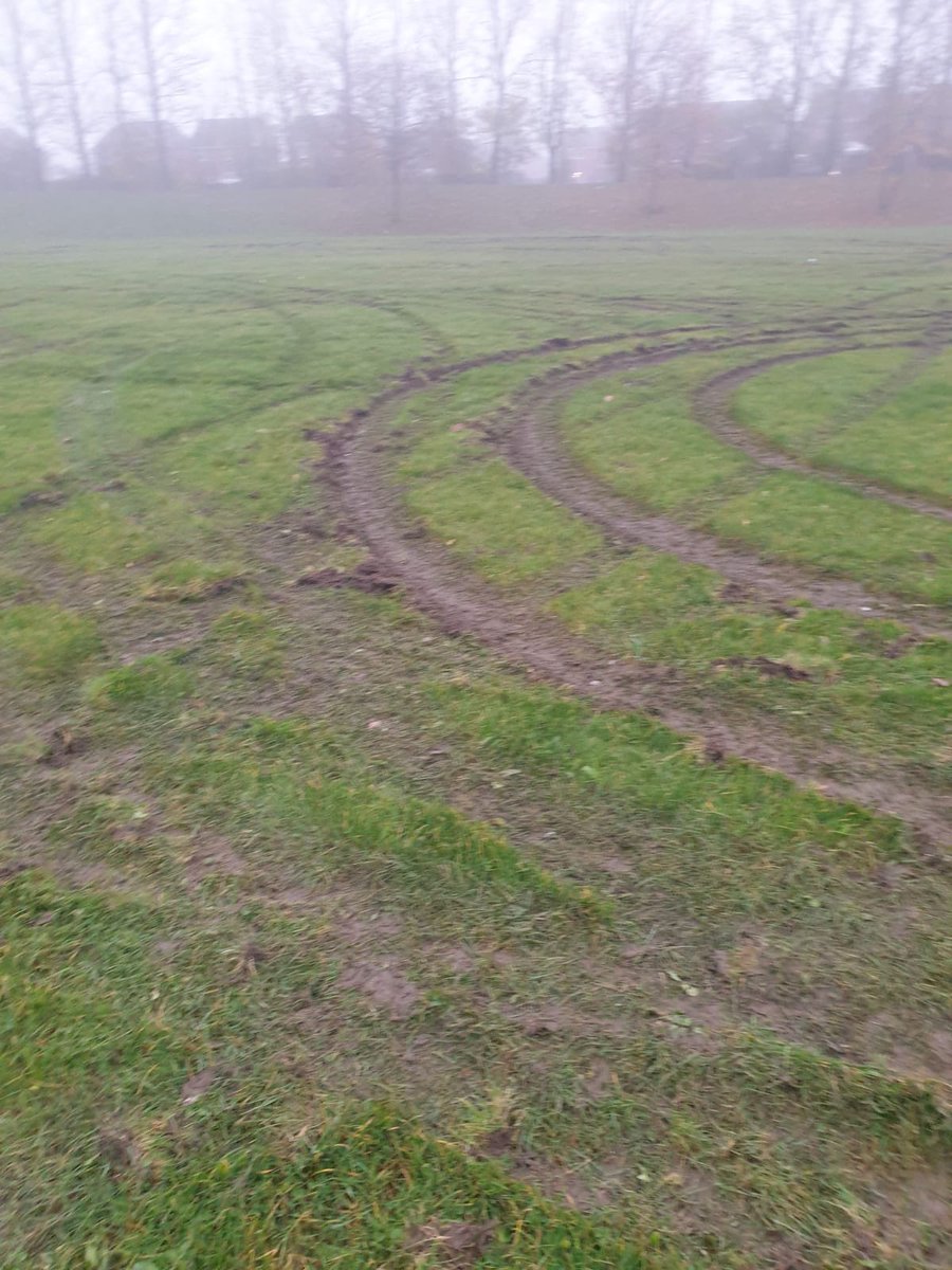Over the weekend some local idiots have chosen to drive across our pitch and training area putting it out of action for months.  We'd like to thank everyone for their support especially Seacroft Sharks for their offer of the loan of their pitch should we need it in the New Year.