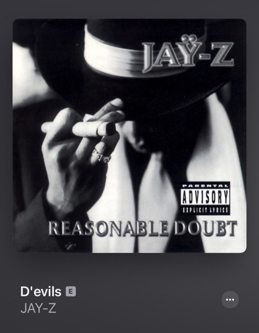 5. D’evils- Jay-ZIt really personal to Hov from calling his DJ up to record it to preforming it. This song is a message to god from him about how the desire for money/power corrupts all leading to violence. The song emphasizes all the temptations of life and staying true.