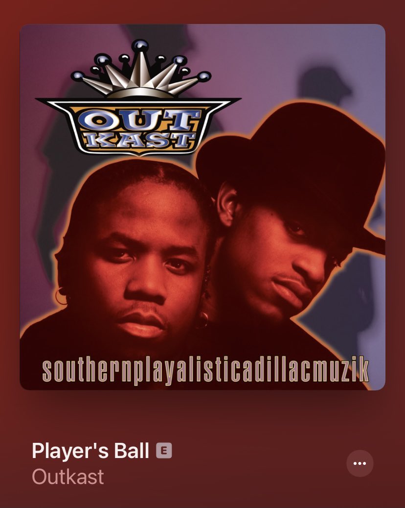 2. Player’s Ball- OutKast I won’t go into the specifics of what it’s about but this is the song that started my love for hip hop. The first time I listened to this song I couldn’t comprehend how perfect it was. OutKast start my love for rap and music and will always be there.