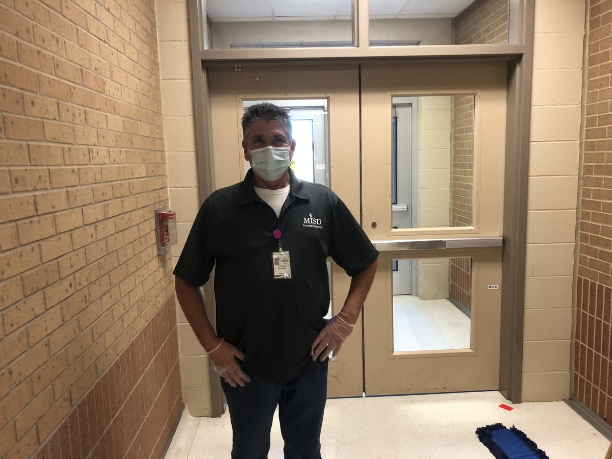 Mauricio Gutierrez is an amazing custodian that is always cheerful and helpful. Thank you for keeping us clean and safe!
