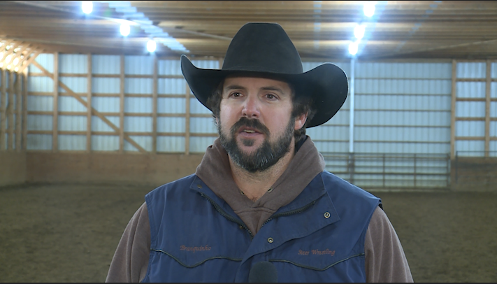 ltimmerman25's tweet photo. Five-Time World Steer Wrestling Champion 
@lukebranquinho
 was teaching at a clinic at the Schau Ranch near Almont this weekend. 

@AndersonBridger
 &amp; Cameron Morman were there as well.

We'll hear from all 3 PRCA standouts today at 6:00ct on 
@KFYRTV https://t.co/MA9TVAWe6s
