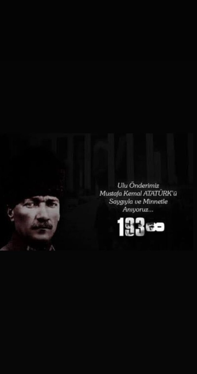 Murat_blc1903's tweet photo. Sonsuza dek ♾ #saygıveminnetle #uluoender #MustafaKemalAtatürk https://t.co/tHAuqRPRR7