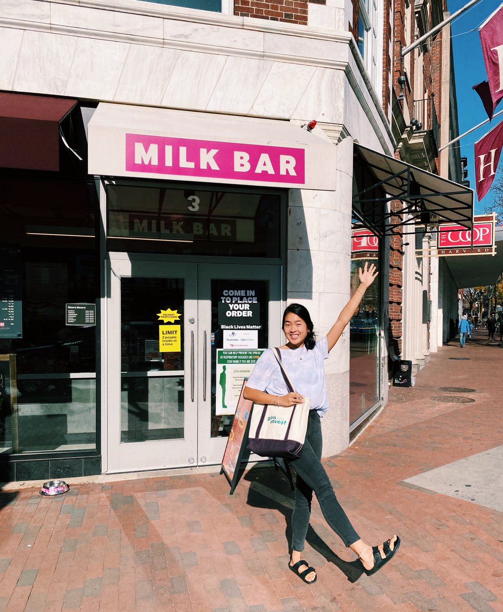We've got something exciting cooking!👩‍🍳🍪Head on over to <a href="/ChristinaTosi/">Christina Tosi</a>'s Instagram tomorrow to watch GWI and Anna Zhou ('18) take over the <a href="/milkbarstore/">Milk Bar</a> founder's account for the day. It'll be sweet!