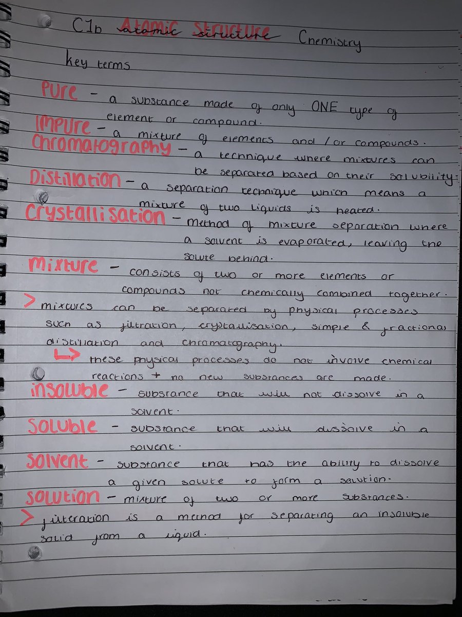 millie_bown's tweet photo. Some more chemistry revision 👍🏻😁 having a friend to revise with it good 😂🤪@MrRuthven1 https://t.co/tP13RoeGhN