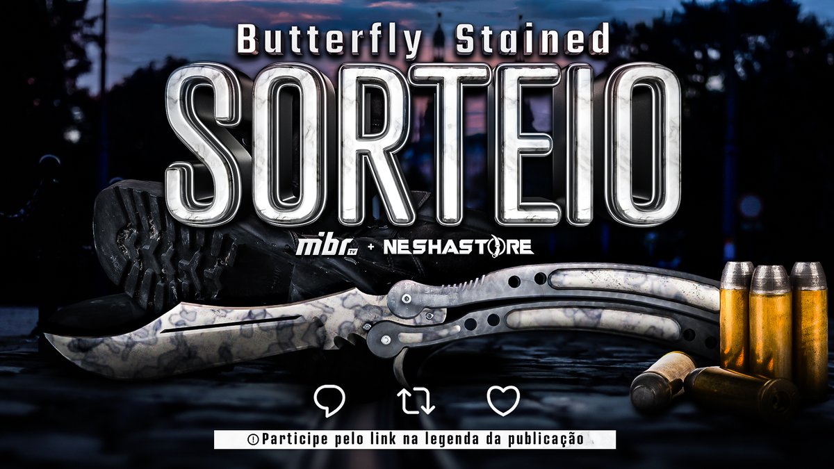 Neshastore's tweet photo. Sorteio brabo pra vocês 😎👍

Butterfly de R$1850,00+
Participe pelo link: https://t.co/eWme0CrZA7

❤️= Curta se acredita na sua sorte
🔁= Dê RT se essa butter já é sua! 🍀 https://t.co/yAvrvFH7gc