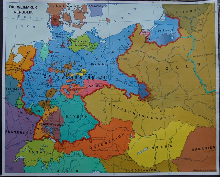 I dare to say that November the 9th is the most eventful day in modern German history.1. 09.11.1918 – Kaiser Wilhelm II of Germany abdicates after the German Revolution, and in Germany a democratic Republic is proclaimed for the first time: the Weimar Republic.