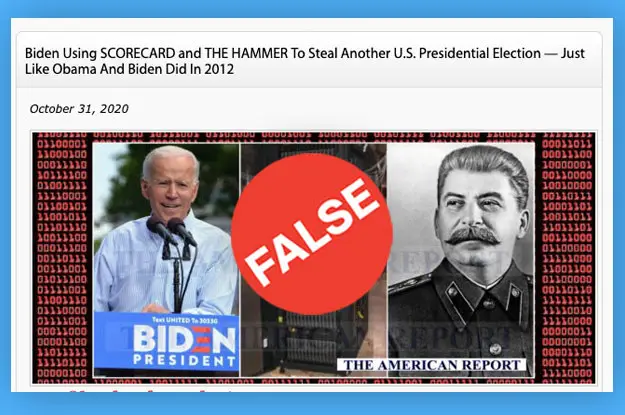 4. No, secret computer systems called “Hammer” and “Scorecard” are not being used to commit voter fraud.Chris Krebs, the head of the US Cybersecurity and Infrastructure Security Agency, said on Nov. 7 that these claims were “nonsense.” https://www.buzzfeednews.com/article/janelytvynenko/post-elections-debunks#125934520