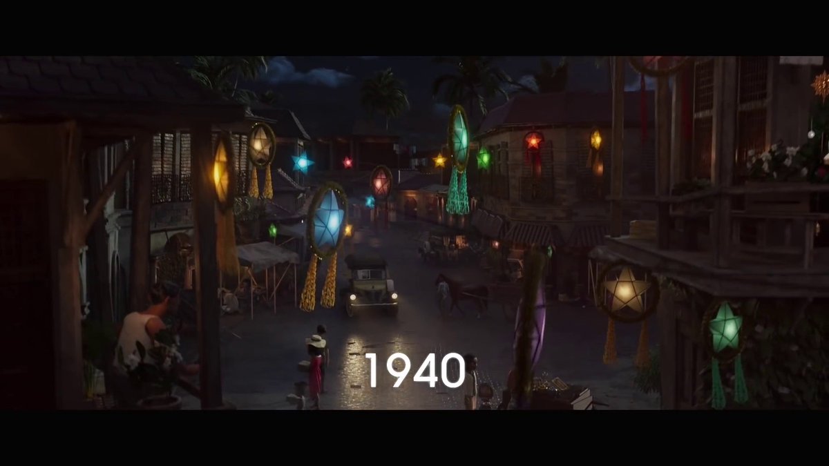 Sampaguita is the national flower of the Philippines. There's one sitting in on a table in the house, and possibly also on the balconies in the opening scene. Sampaguita street vendors are common and you can always tell when they're near because the flowers smell amazing