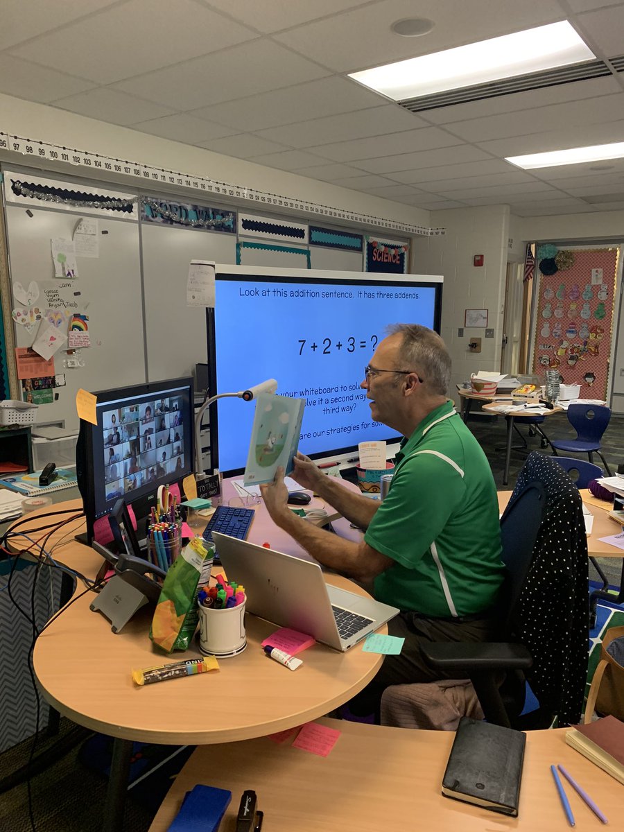 claire_carty's tweet photo. Thank you @docsmatthews for visiting and reading to my class today. It speaks volumes to my students that they are still seen, heard and cherished ❤️ @novipride @dfhappyclassrooms https://t.co/MWAU625tPB
