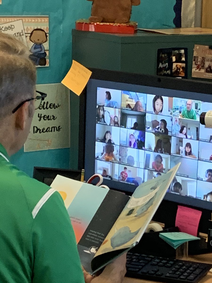 claire_carty's tweet photo. Thank you @docsmatthews for visiting and reading to my class today. It speaks volumes to my students that they are still seen, heard and cherished ❤️ @novipride @dfhappyclassrooms https://t.co/MWAU625tPB