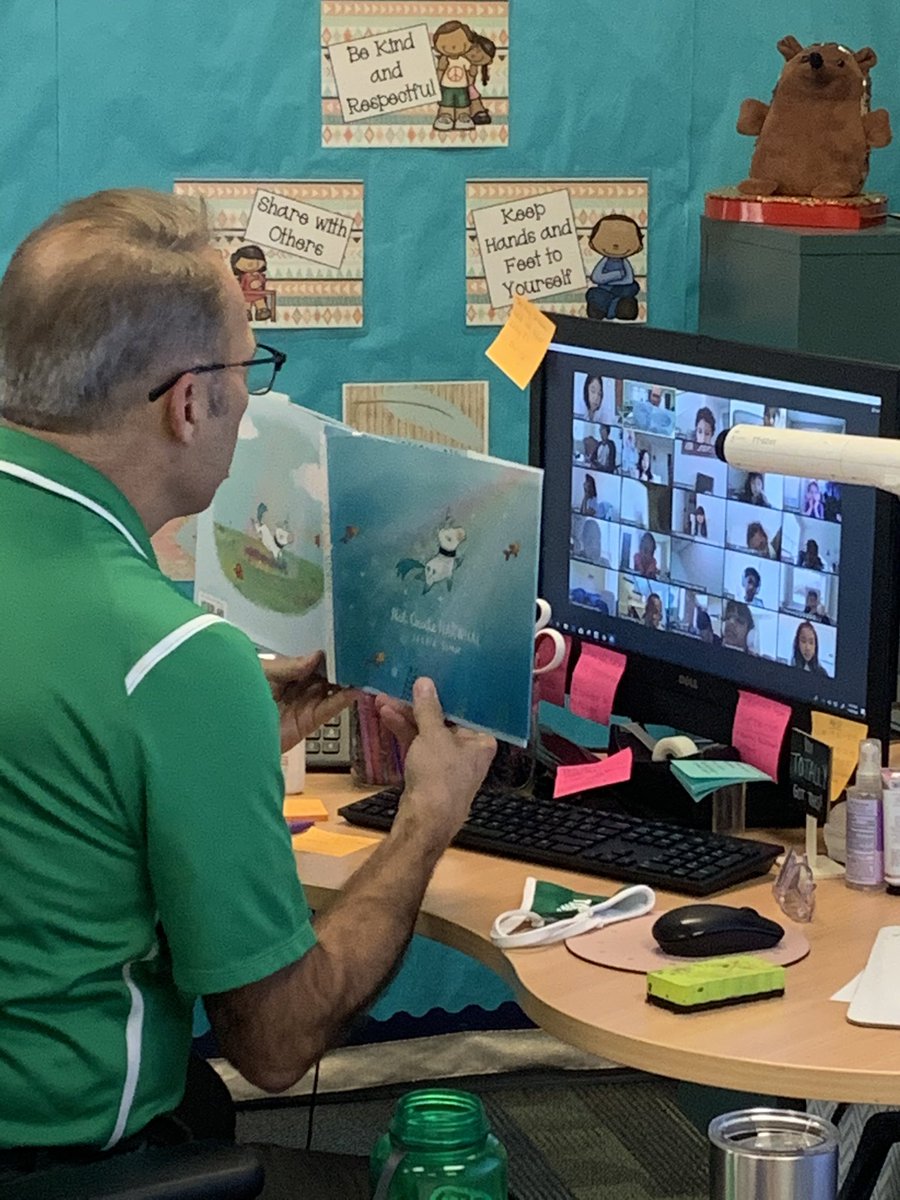 claire_carty's tweet photo. Thank you @docsmatthews for visiting and reading to my class today. It speaks volumes to my students that they are still seen, heard and cherished ❤️ @novipride @dfhappyclassrooms https://t.co/MWAU625tPB