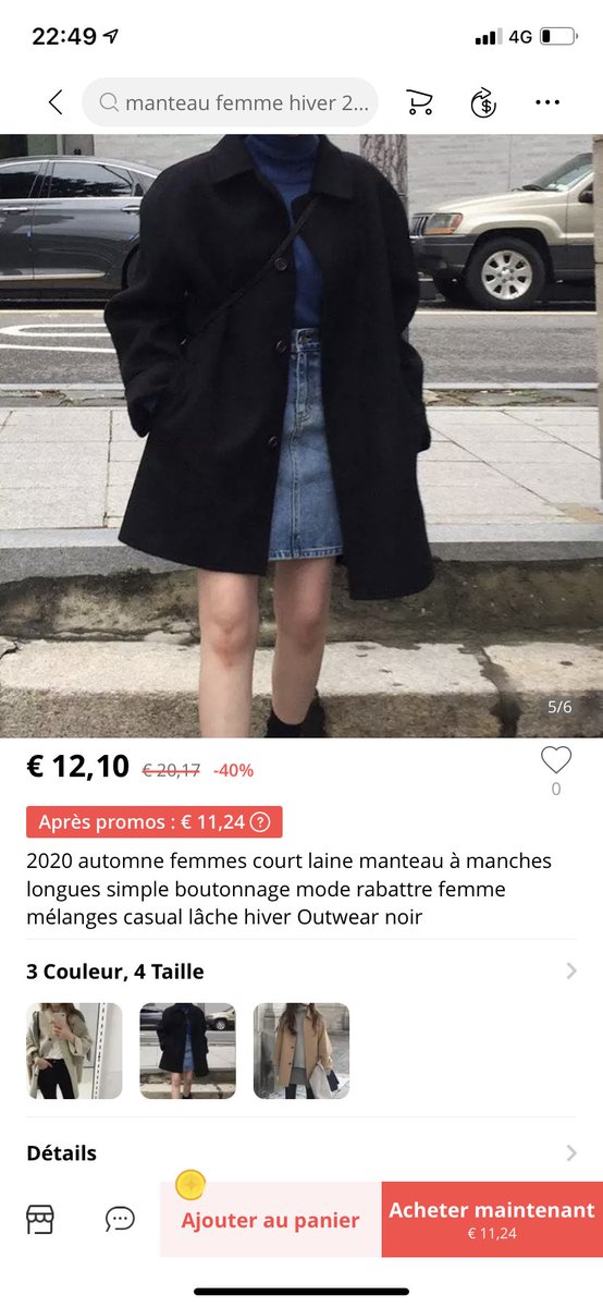httpsmlyyy's tweet photo. Imagine tu fais du dropshipping d’un truc à 12€ que tu vends à 129€ mais en plus tu prends même pas la peine de prendre tes propres photos https://t.co/MkICfY8XiU