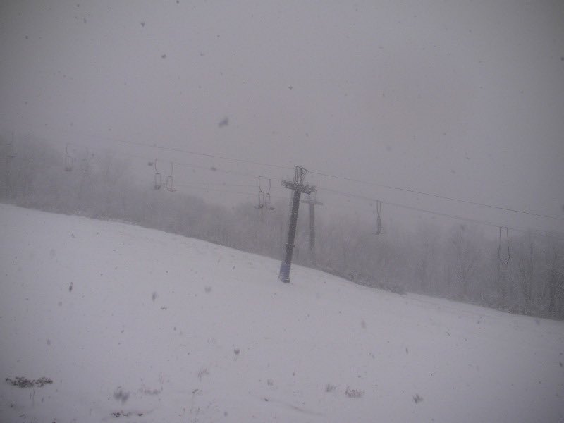 skiinfomation's tweet photo. 白馬五竜です。こちらも大粒の雪が降り続いています。 https://t.co/3gpWdFNN1P