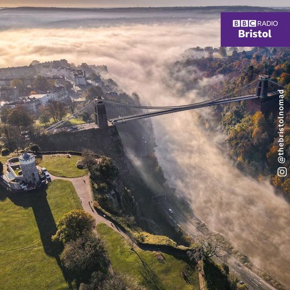 BangBangPodcast's tweet image. This is where we live 
Just out of shot is David Bowie in a fright wig and a massive codpiece 
#Bristol