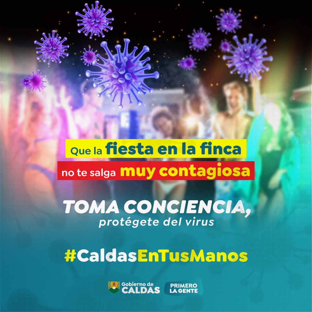 Luis_CarlosV_'s tweet image. En esta temporada de festivos y próximos a las vacaciones, no queremos que los paseos a las fincas se vuelvan un dolor de cabeza.  Recuerda que el covid-19 tiene tu principal propagación en paseos y reuniones familiares.  #CaldasEnTusManos, #PrimeroLaVida, #PrimeroLaGente