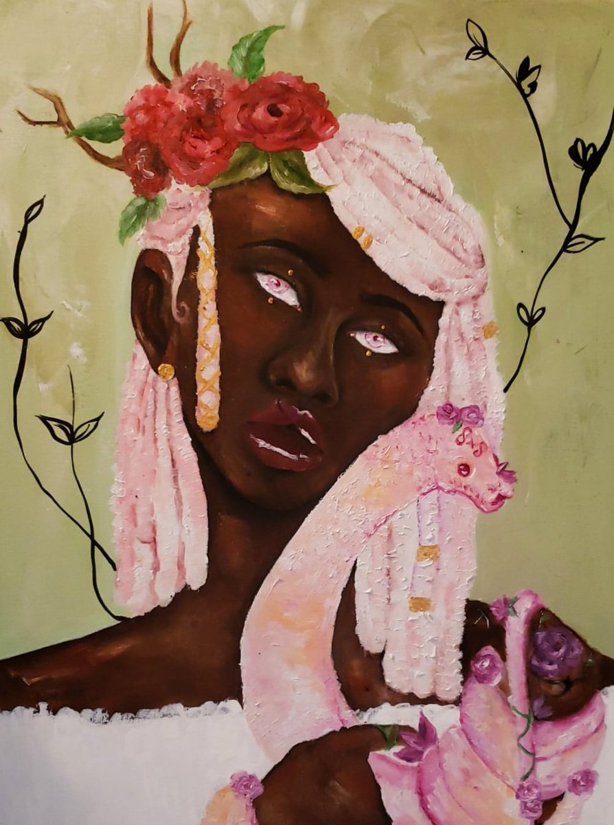 8ightx8ight's tweet photo. @spooky_t0fu Hi! I paint surreal women and dreamy things ✨ https://t.co/MqVJqW07h2