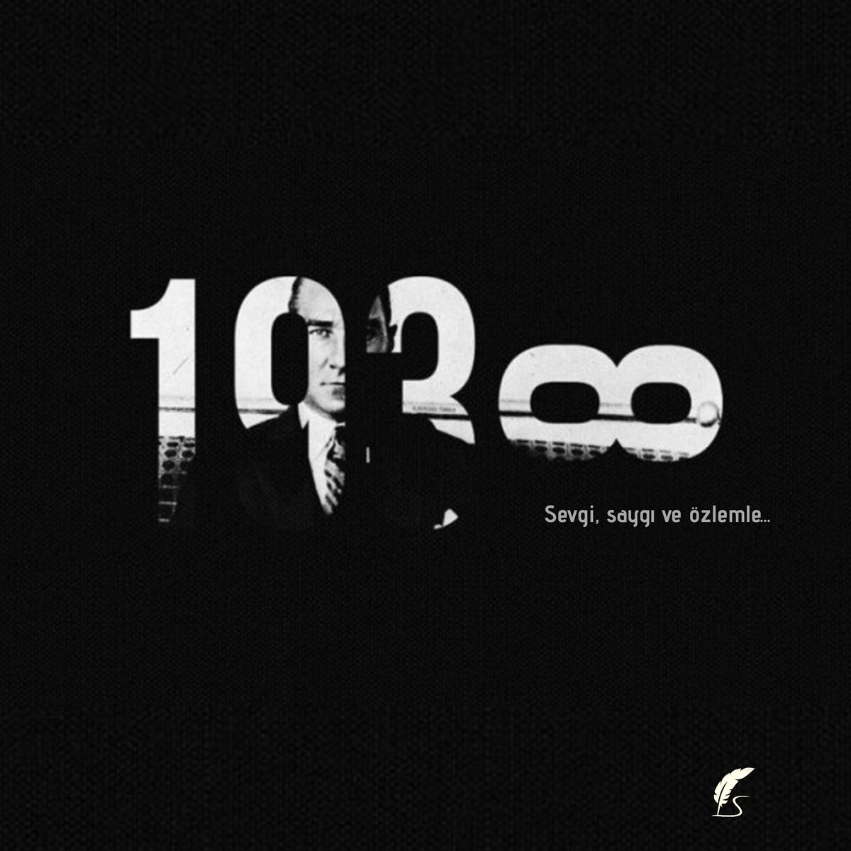 VaveylaApp's tweet photo. Sevgi, saygı ve özlemle anıyoruz.

#ATATURK 
#atamizindeyiz 
#10Kasim1938 
#Unutmadik #Unutmayacagiz https://t.co/8MJCw7liDp