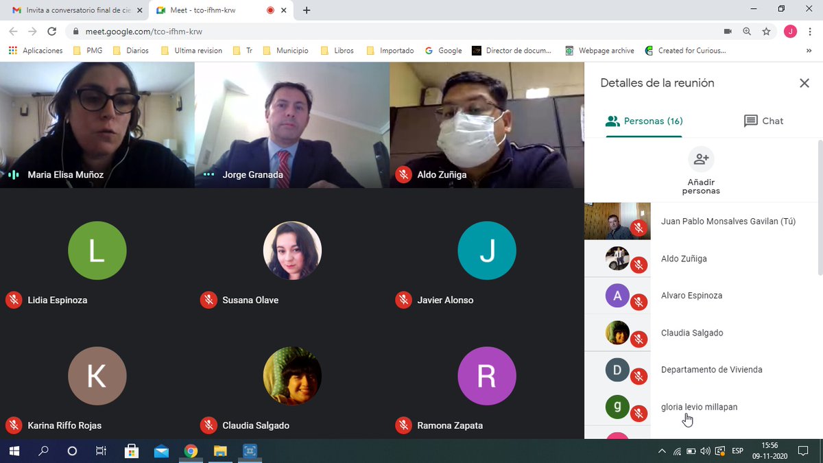 #NuevaImperial Fiscal Jorge Granada participa en conversatorio online con vecinos de Nueva Imperial, organizado por la Municipalidad. Primera reunión fue con dirigentes vecinales del sector Rojo A. El fiscal respondió consultas relacionadas con diversos delitos #FiscalíaMásCerca