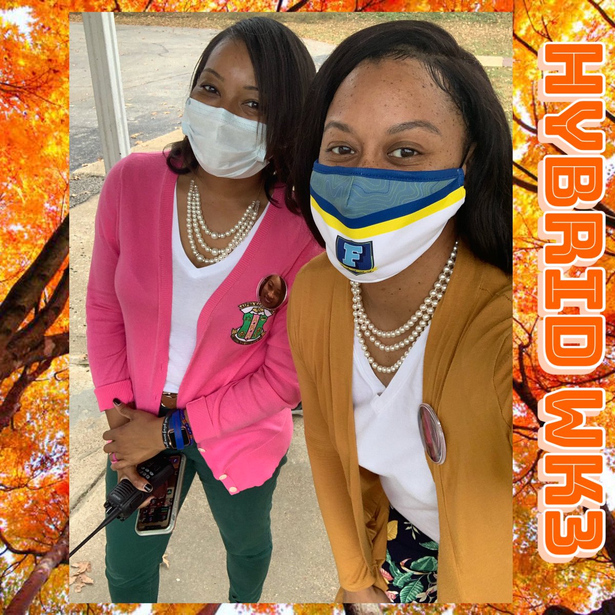 Quin_Tate's tweet photo. 🗣We woke up thinking of 2 different seasons 😂 but that didn’t stop us from having a Great Monday❣️ My Mondays at the Nest #FellowThings @EaglesSouthwest #ItsFALLyall 🍂@CAOacademicsfcs @FCPSchoolsTN @VersieHamlett https://t.co/4cv8k36nVP