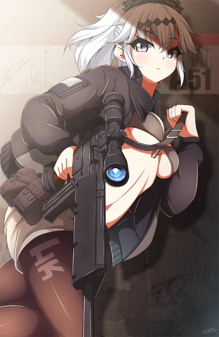 以前はめちゃめちゃ頑張って描いてたけど最近はサボってます…
 #いい銃の日 