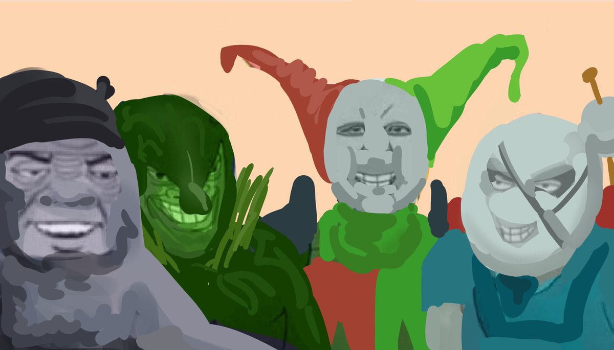 CoenKommer's tweet photo. My D&amp;D party https://t.co/gbU3udaGQK