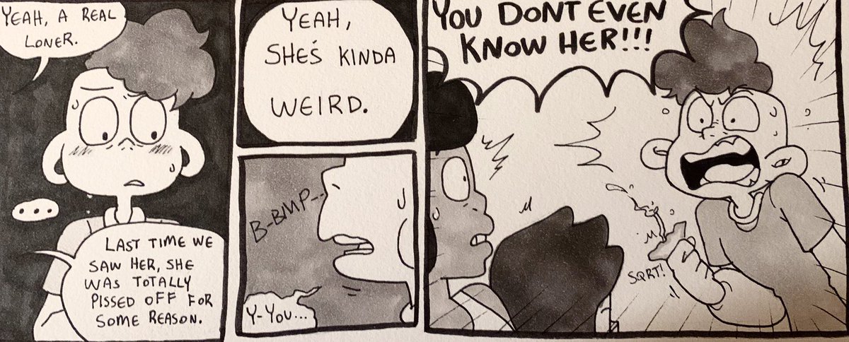 DB AU stuffs, Lars got a lil defensive ?
(the cool kids really weren't trying to be mean, they just made a poor choice in words!) 