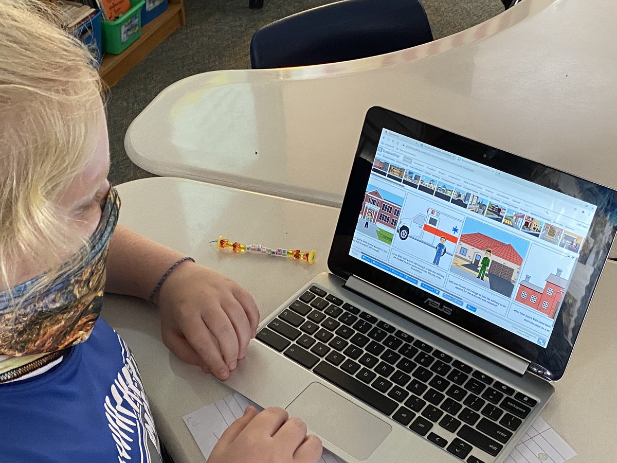 MrsPurcellRELA's tweet photo. We’ve been loving @StoryboardThat ! It’s been the perfect tool for my students to create their narrative nonfiction books. 📚✏️💻 #creativity #technologytime #readerstowriters #peertutors @HumbleISD_SFE https://t.co/EGpcjZ5Zg7