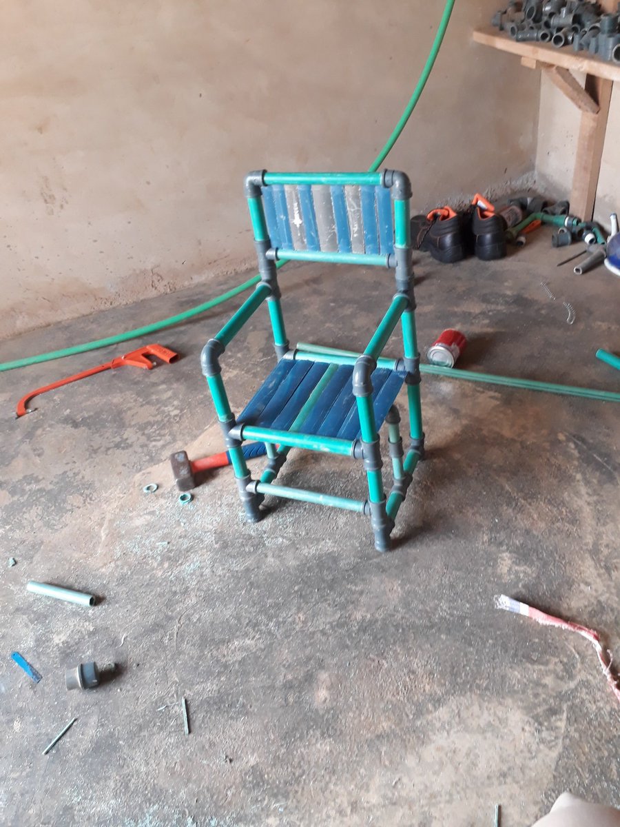 TaiwoIgbasan's tweet photo. @mreazi Proud to be a Plumber, my craftsmanship in an intellectual way is nonpareil.
I craft this with PVC pipe. My greatest joy is that my daughter like it.
Kindly retweet this https://t.co/nimZaqfwul
