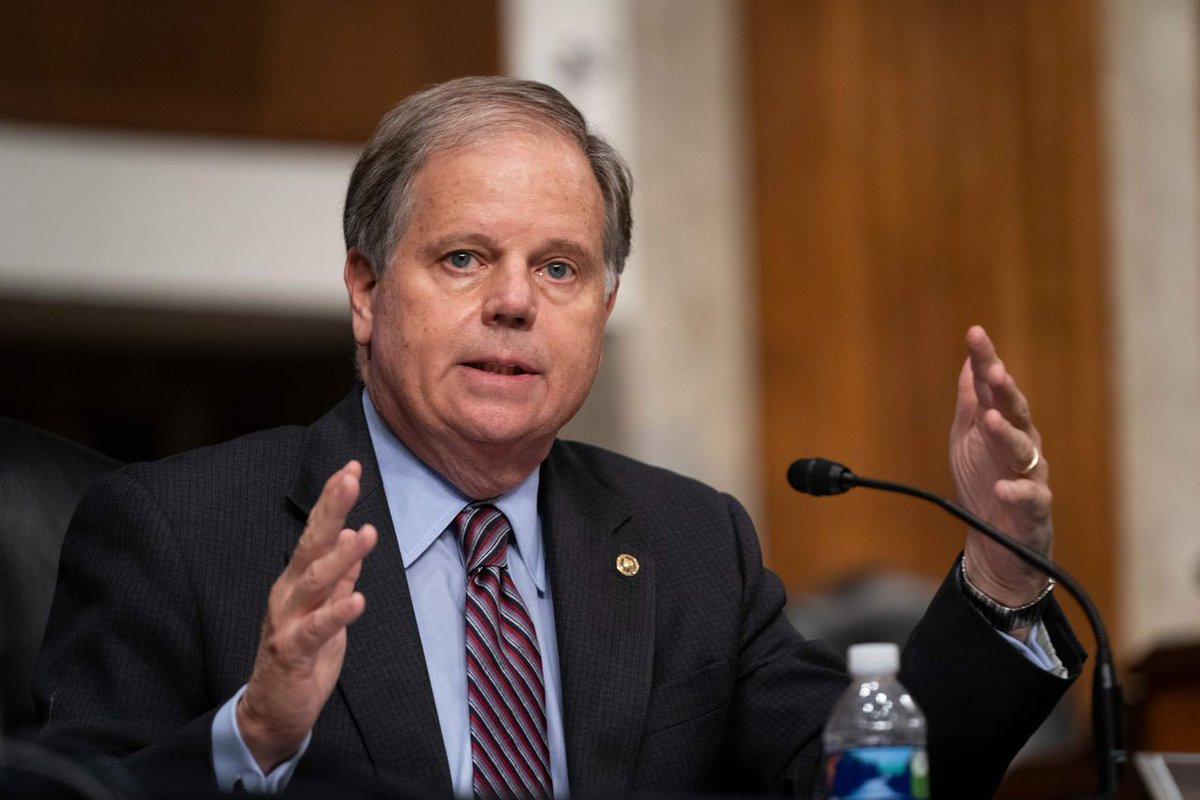 aldotcom's tweet image. A report says U.S. Senator Doug Jones is a frontrunner for a post in President-elect Joe Biden’s cabinet. trib.al/Is4WeM5